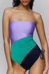 Sarda Mendieta Swimsuit Boat Neck Padded